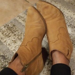 Frye Western Ankle Boots